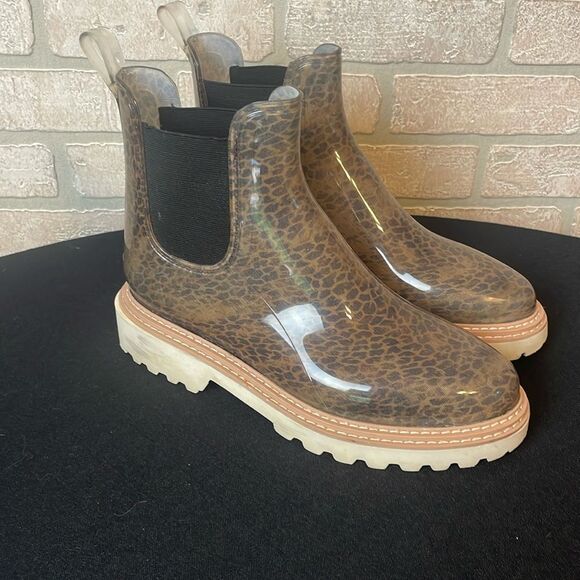 Dolce Vita Stormy H2O Rain Boots Animal Print size 10 - Picture 1 of 9